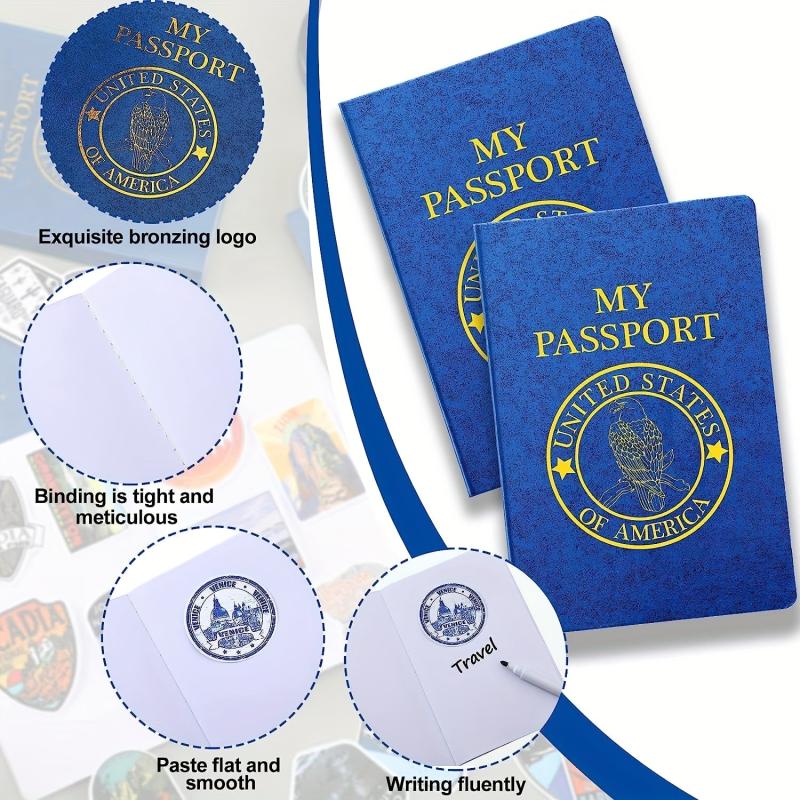 Kids Passport Sticker Book Travel Stickers For Boys And Girls