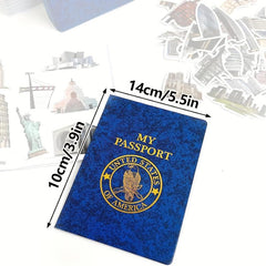 Kids Passport Sticker Book Travel Stickers For Boys And Girls