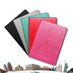 Portable PU Leather Passport Bag with Card Function