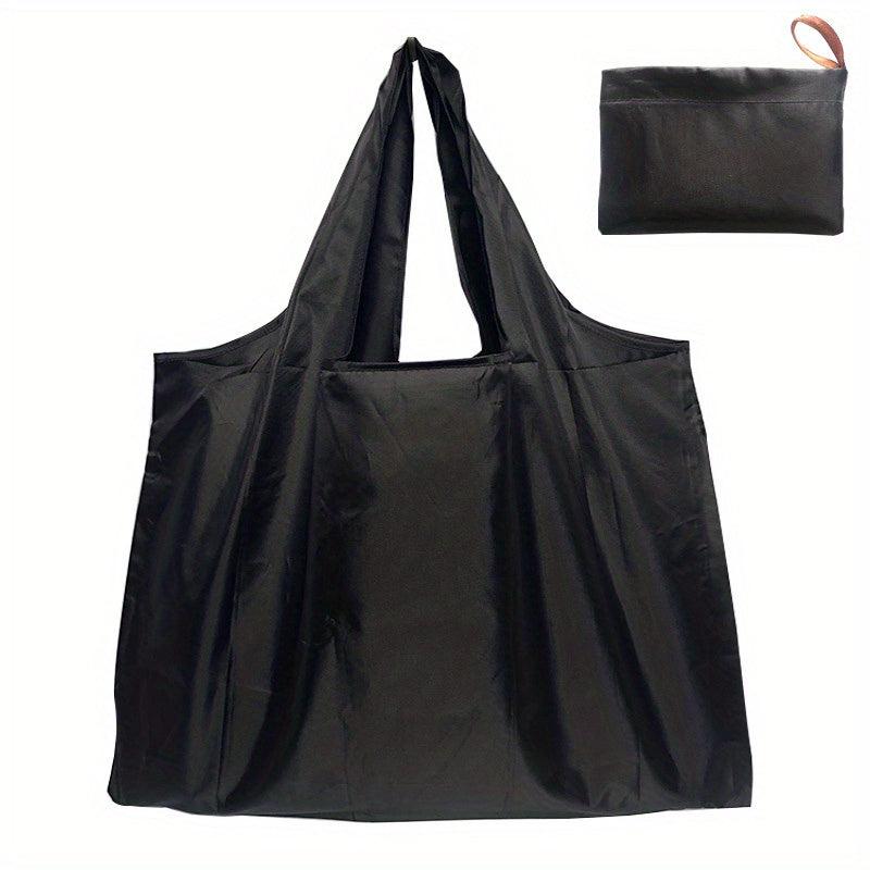 Foldable Large Capacity Shoulder Bag Eco Friendly Grocery Shopping & Travel Bag