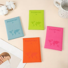 Candy Top Fabric Passport Cover - Stylish Protection for Travel