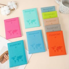 Candy Top Fabric Passport Cover - Stylish Protection for Travel