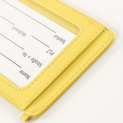 PU Leather Card Holder Bus Card Cover