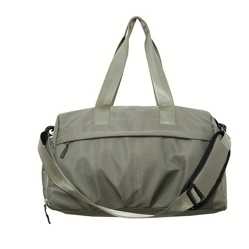 Large Sports Bag Zipper Portable Duffle Bag