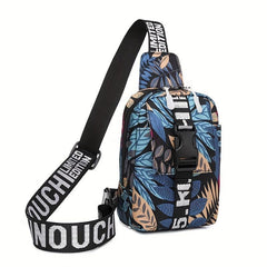 Colorful Small Crossbody Bag Women's Men's ID Passport Bag