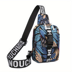 Colorful Small Crossbody Bag Women's Men's ID Passport Bag