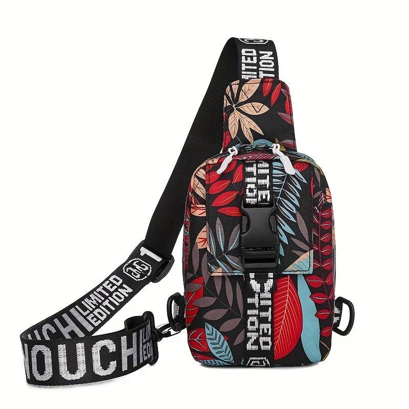 Colorful Small Crossbody Bag Women's Men's ID Passport Bag