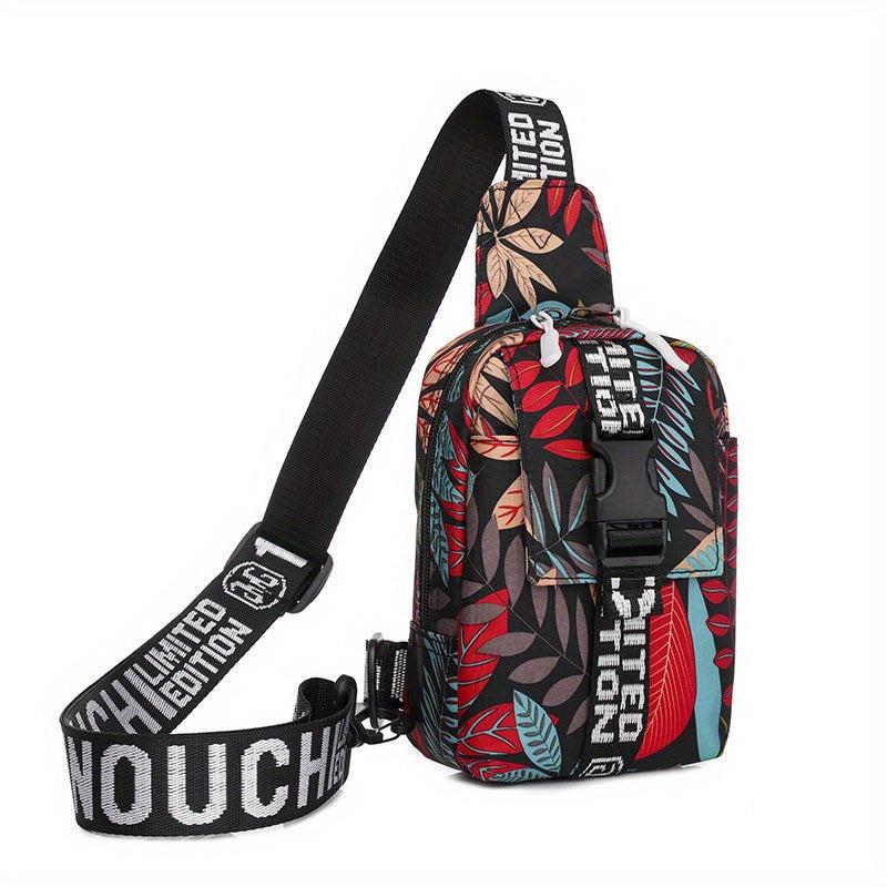 Colorful Small Crossbody Bag Women's Men's ID Passport Bag