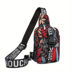 Colorful Small Crossbody Bag Women's Men's ID Passport Bag