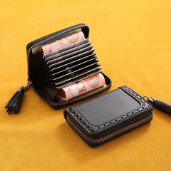 Card Bag Driver's Storage Bag Men's Women's Wallet Zipper Coin Purse