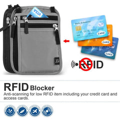 RFID Blocking Card Holder Passport Holder Travel Document Bag