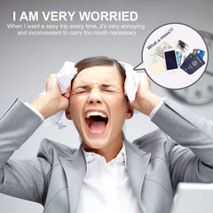 RFID Blocking Card Holder Passport Holder Travel Document Bag