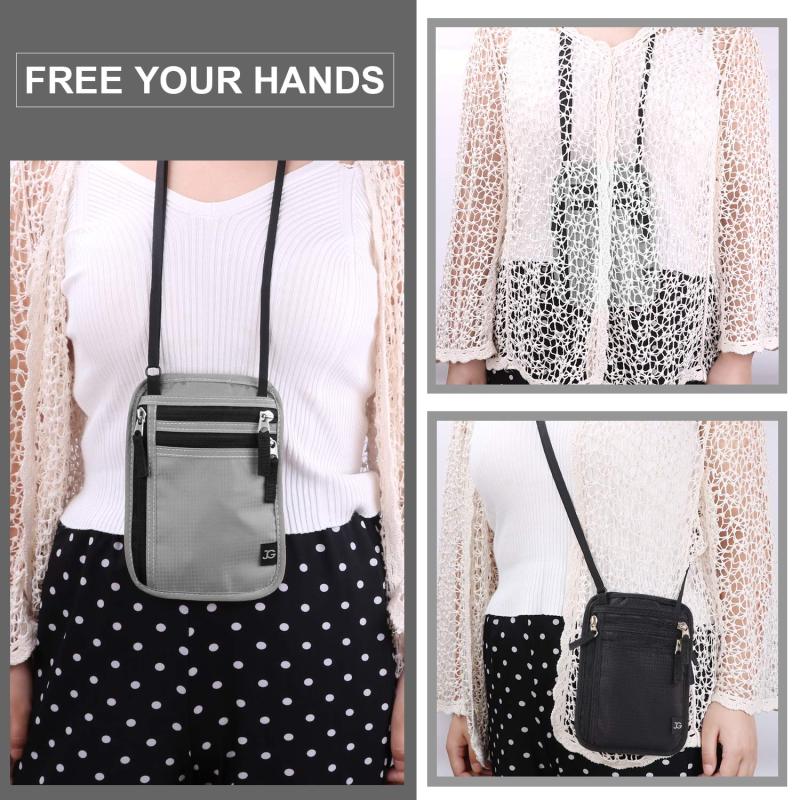 RFID Blocking Card Holder Passport Holder Travel Document Bag