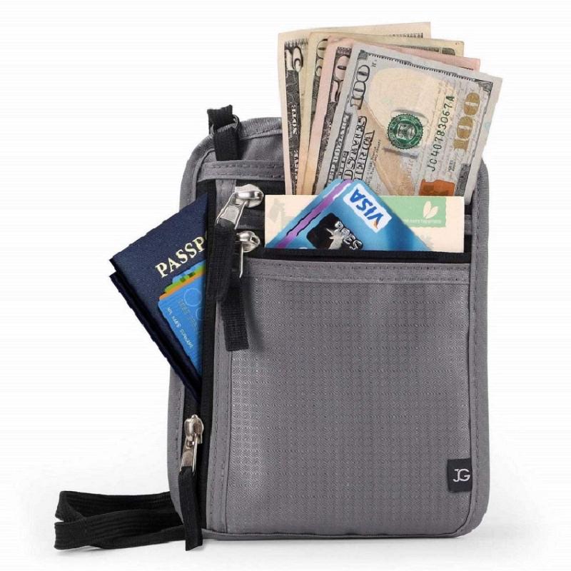 RFID Blocking Card Holder Passport Holder Travel Document Bag