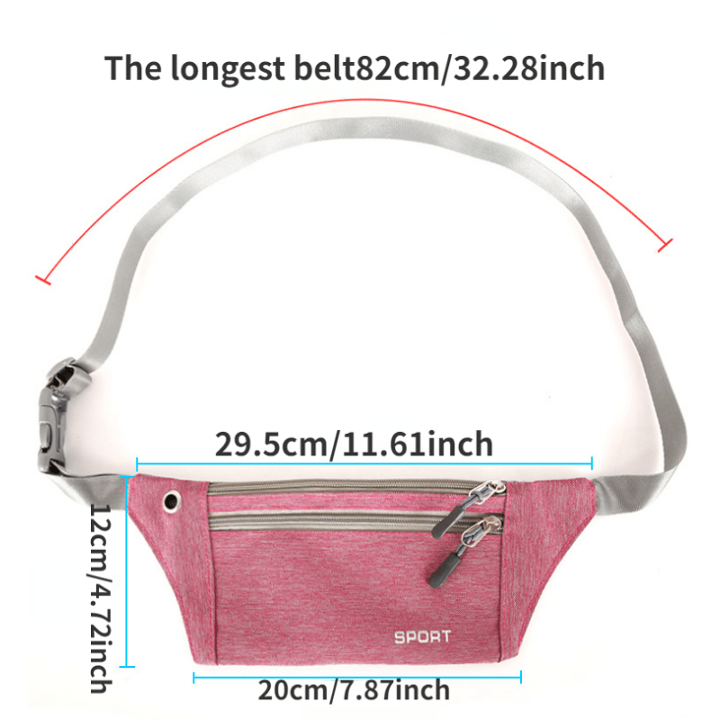 Sports Waist Bag for Hiking Cycling Running