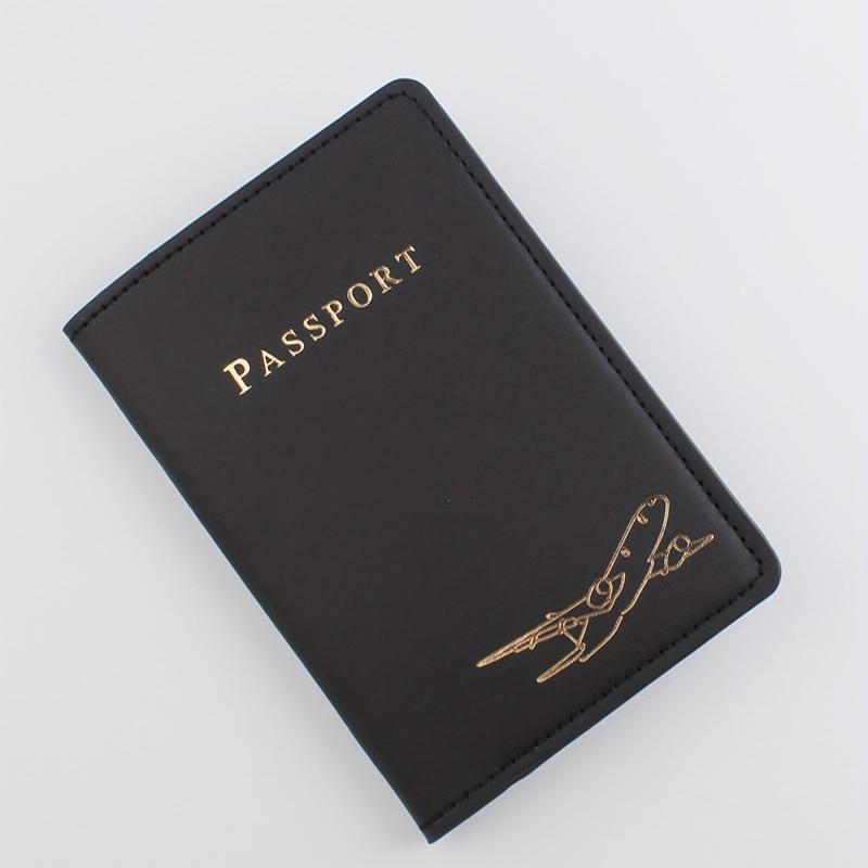 Airplane Pattern Passport Holder for Travel