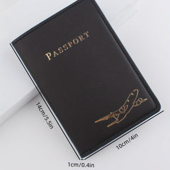 Airplane Pattern Passport Holder for Travel