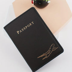 Airplane Pattern Passport Holder for Travel