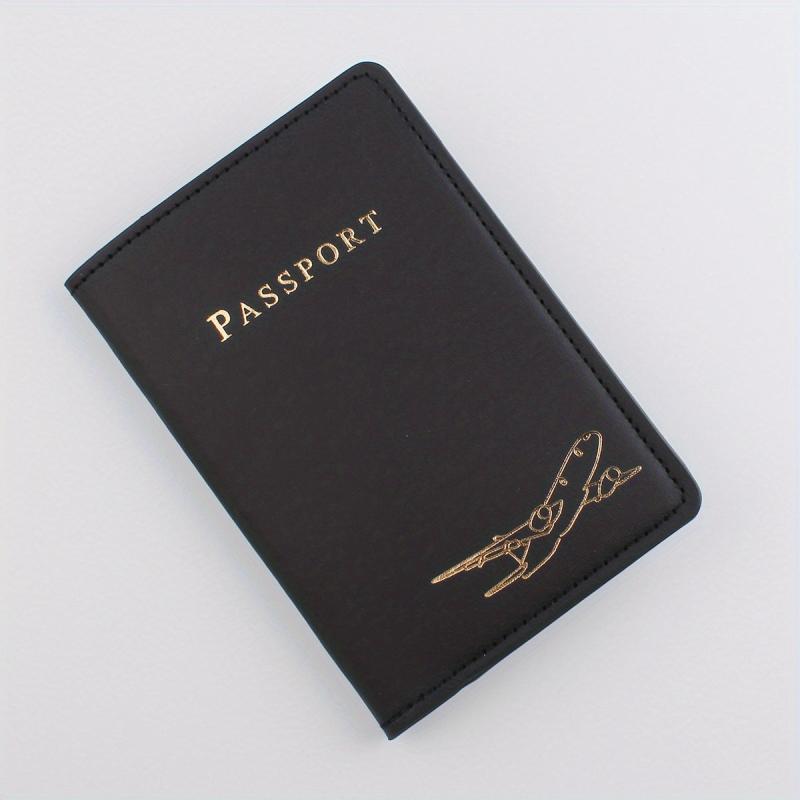 Airplane Pattern Passport Holder for Travel