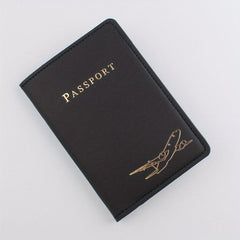 Airplane Pattern Passport Holder for Travel