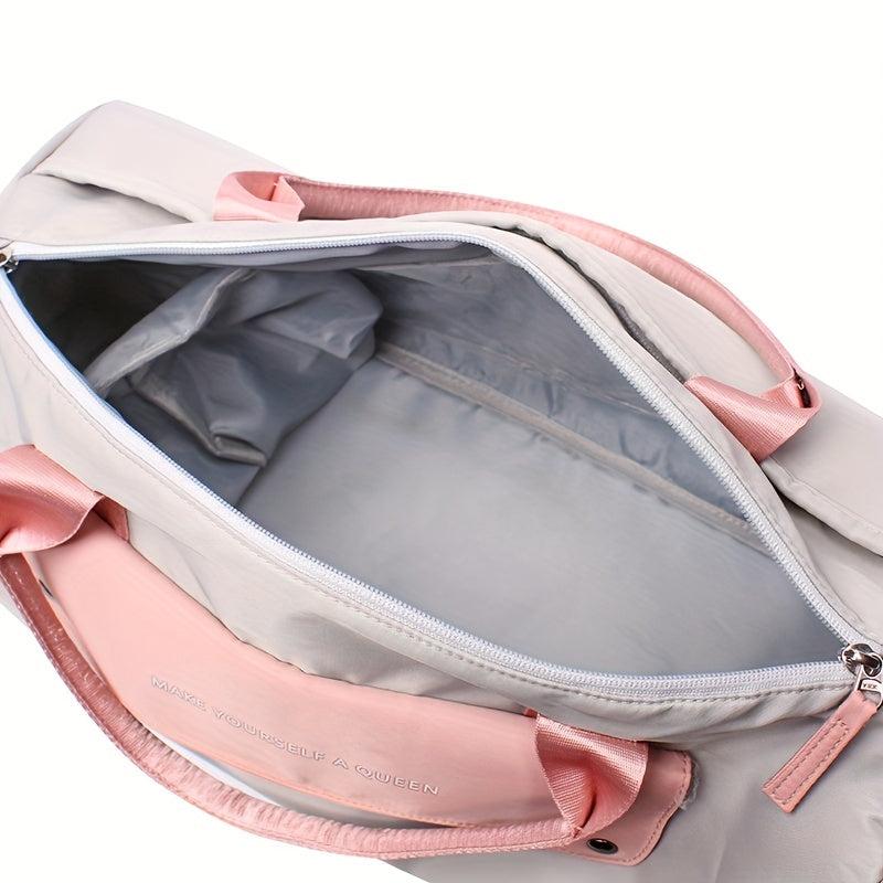Large Capacity Canvas Duffle Bag Lightweight Luggage Travel Gym Bag