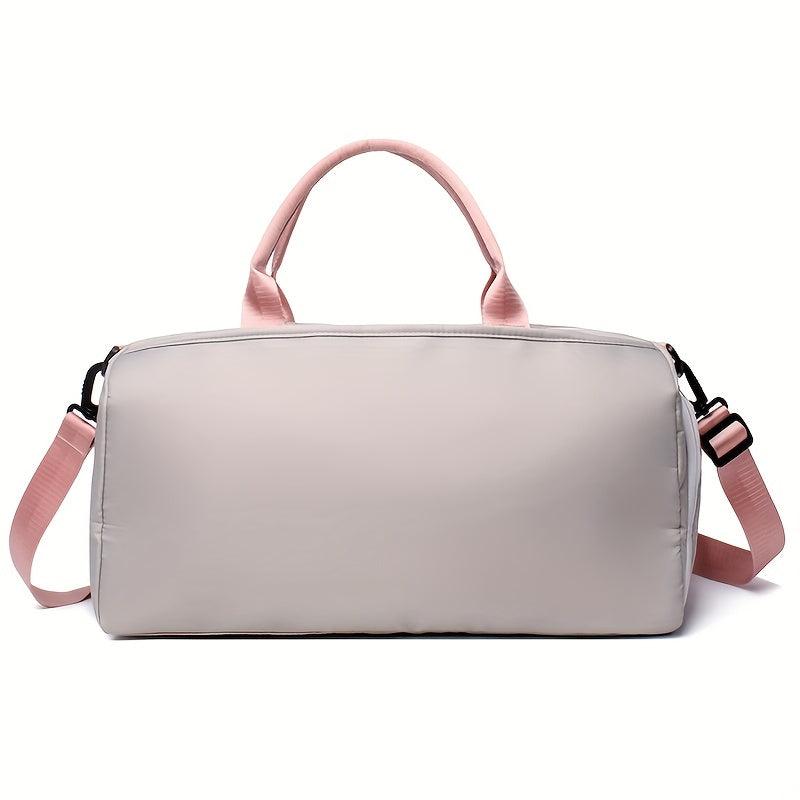 Large Capacity Canvas Duffle Bag Lightweight Luggage Travel Gym Bag