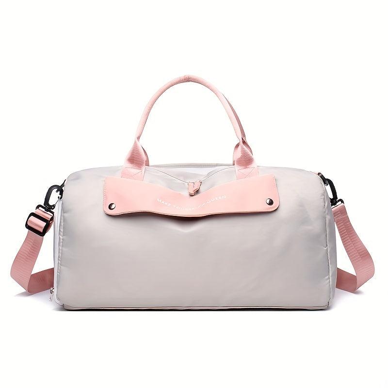 Large Capacity Canvas Duffle Bag Lightweight Luggage Travel Gym Bag
