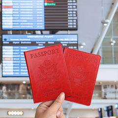 4pcs Waterproof Passport Holder Vaccination Card Holder