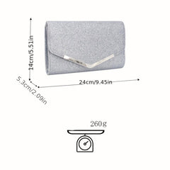Sparkly Evening Handbags Wedding Clutch Purse Chain Bag For Prom Banquet