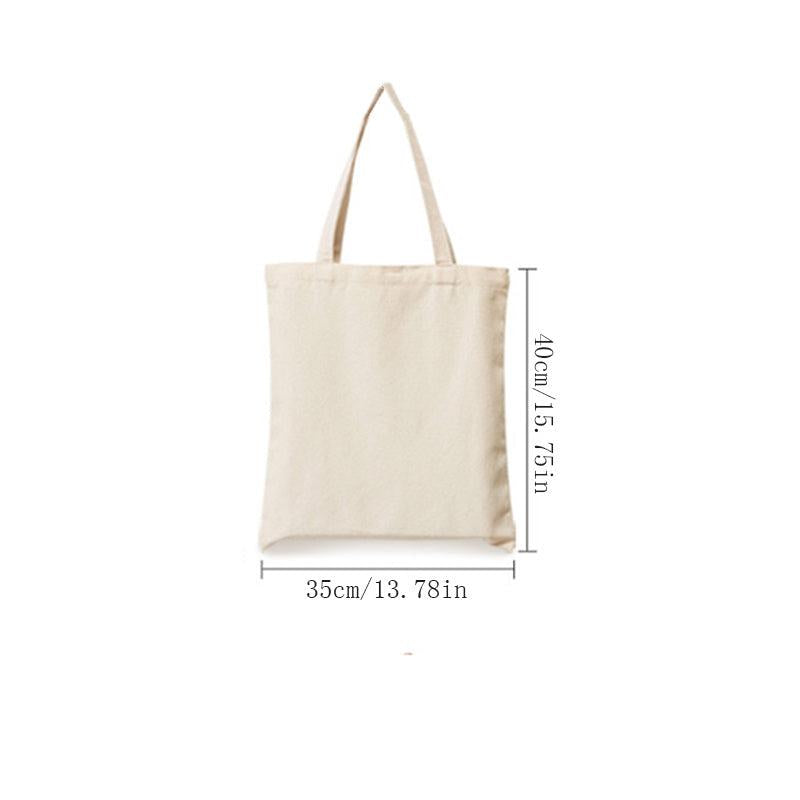 Large Capacity Canvas Tote Bag Lightweight Shoulder Bag