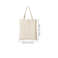 Large Capacity Canvas Tote Bag Lightweight Shoulder Bag