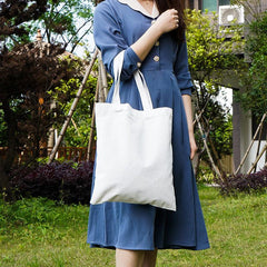 Large Capacity Canvas Tote Bag Lightweight Shoulder Bag