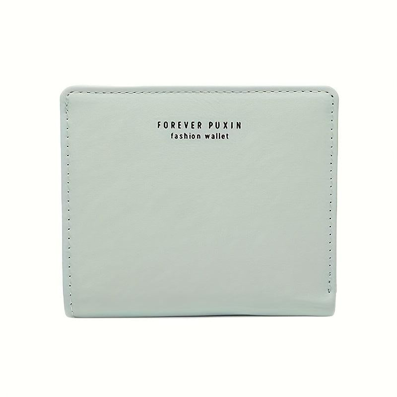 Women's Short Wallet RFID Blocking Card Slots Coin Purse