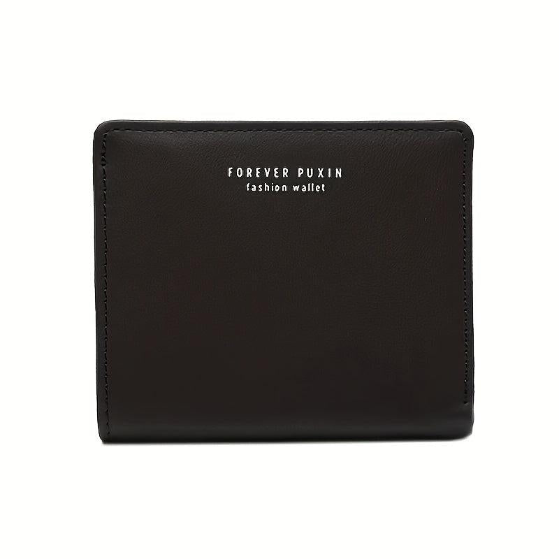 Women's Short Wallet RFID Blocking Card Slots Coin Purse