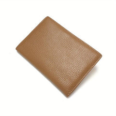 Casual Leather Passport Book And Wallet