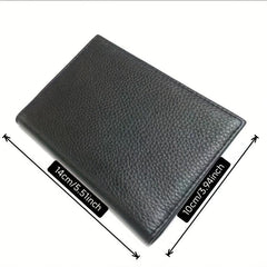 Casual Leather Passport Book And Wallet