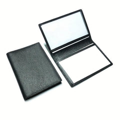 Casual Leather Passport Book And Wallet