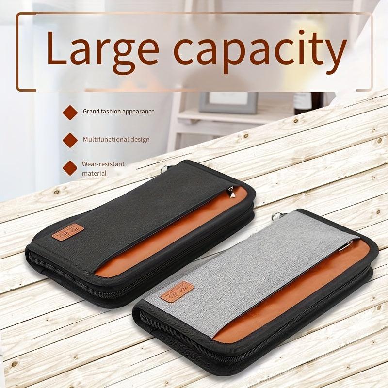 Passport Clip Protective Cover Wallet Organizer Bag