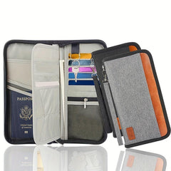 Passport Clip Protective Cover Wallet Organizer Bag