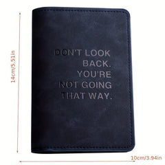 Ultra thin PU Leather Passport Cover Holder ID Card Traffic Card Holder