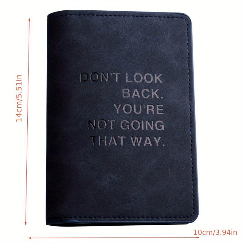 Ultra thin PU Leather Passport Cover Holder ID Card Traffic Card Holder