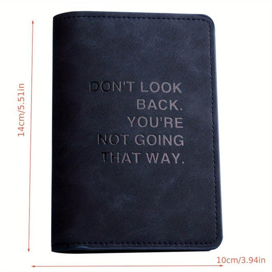 Ultra thin PU Leather Passport Cover Holder ID Card Traffic Card Holder
