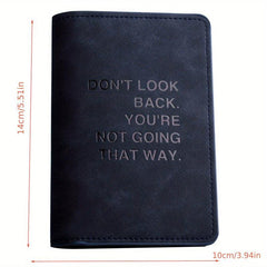 Ultra thin PU Leather Passport Cover Holder ID Card Traffic Card Holder
