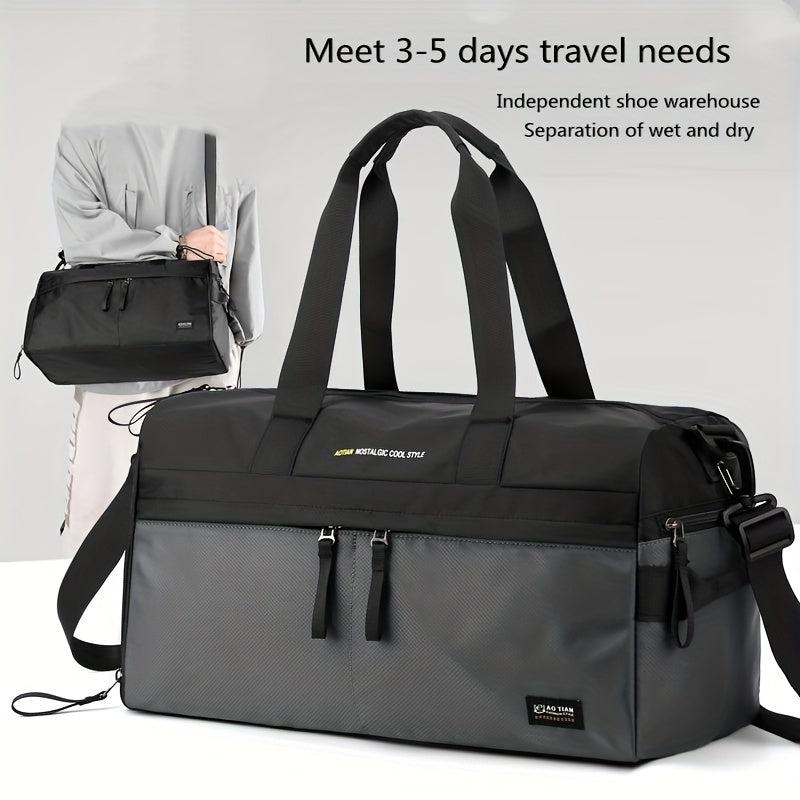 Large Capacity Travel Duffel Bags Nylon Lightweight Carry on Bag