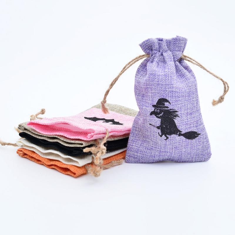 Halloween Drawstring Bag Lightweight Candy Party Bag