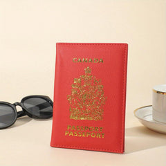 Canadian Passport Cover PU Leather for Men and Women