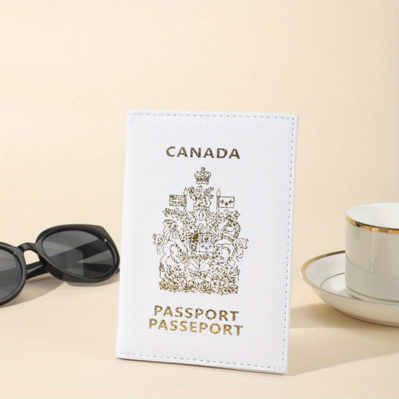 Canadian Passport Cover PU Leather for Men and Women