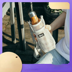 Portable Mesh Water Cup Holder for Travel