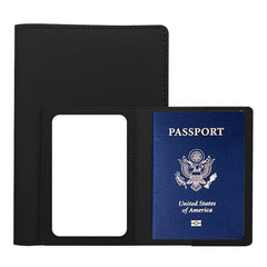 2pcs PU Leather Passport Holder Travel Accessories