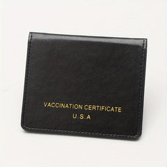 Men's Women's PU Leather Passport Protective Case Credit Card Bank Holder